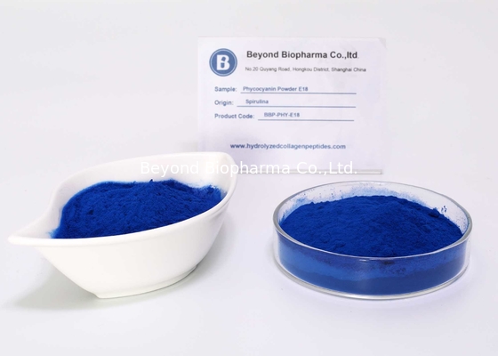 Polvo soluble en agua de la ficocianina E18 para el colorante alimentario azul natural