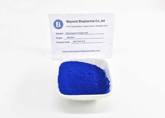 Polvo cosmético de la ficocianina del grado como añadido azul del colorante para los productos cosméticos